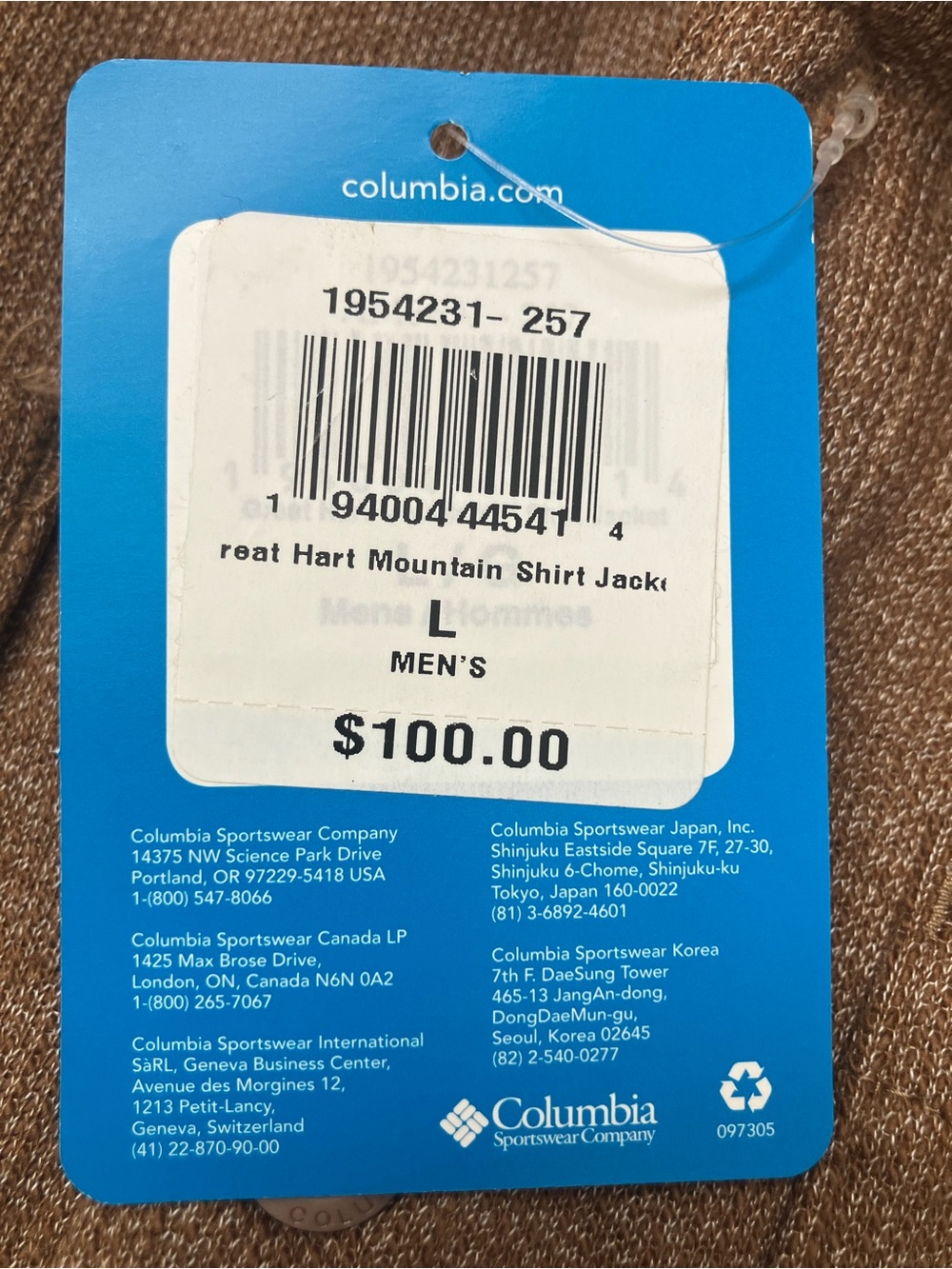 Columbia Great Hart Mountain Shirt Jacket NWT - Picture 10 of 10